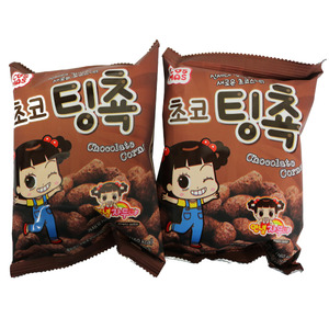 초코 팅쵹과자 1박스 30봉 초코바나나킥 팅촉스낵 문방구과자 추억의불량식품