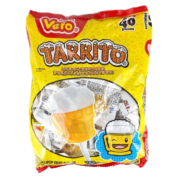 베로 맥주사탕 1봉 40개 타리토 캔디 추억의불량식품